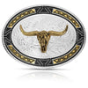 Southwest Edge Buckle With Longhorn