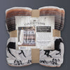 Running on the Range Plush Sherpa Throw