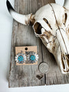 Western Flower Post Earrings 