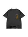 Los Sundays Tequlia The Cowboy State Tee - Vintage Black / Yellow - Broken horn