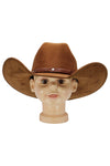 Kids Faux Suede Cutter Crown Cowboy Hat