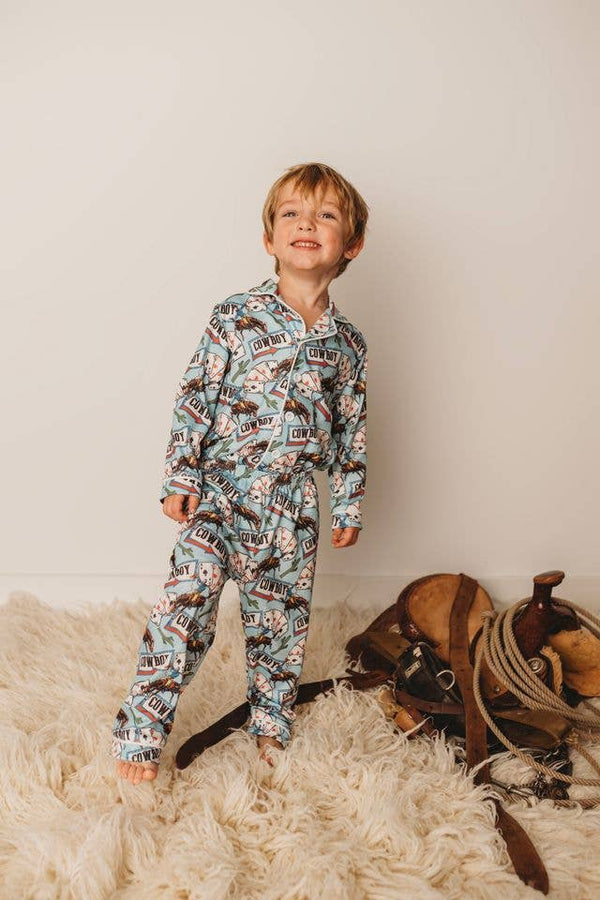Vegas Cowboy Boys PJs