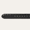 Stetson Caiman Western Tab Belt - Broken horn