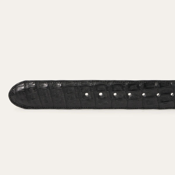Stetson Caiman Western Tab Belt - Broken horn