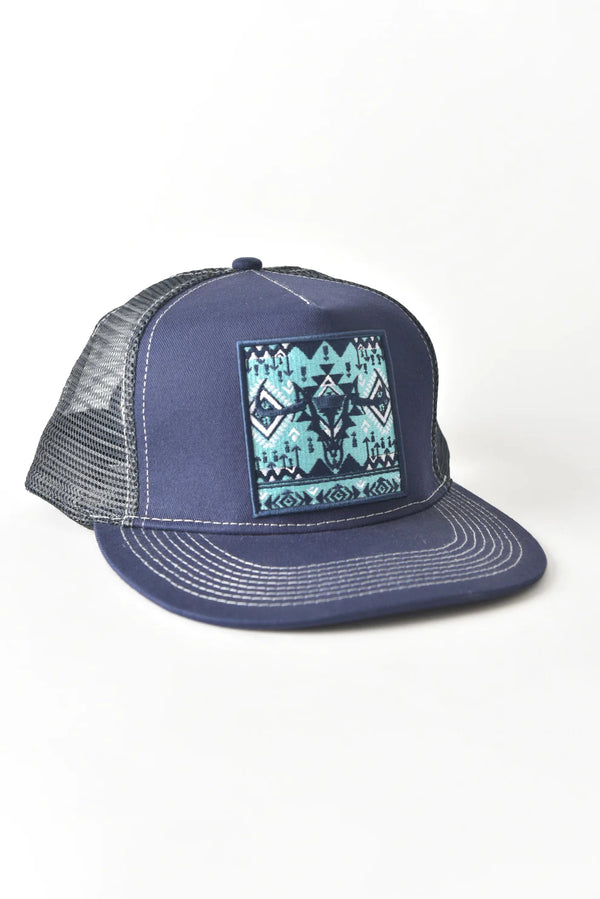 Platini Aztec Embroidery Cap - Broken horn