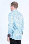 Platini Men Cotton Stretch Shirt - Broken horn