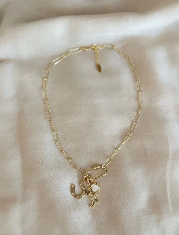 Lucky Necklace - Broken horn