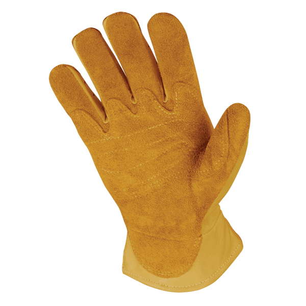 Heritage Ranch Work Glove - Tan - Broken horn