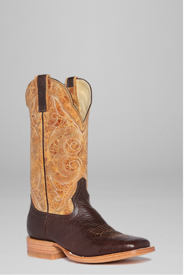 Hondo Men Chocolate Spanish Shoulder - Broken horn