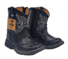 Hooch Baby Fish Print Boots - Broken horn