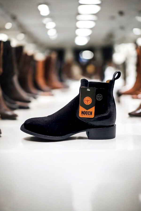Hooch Mens Botin Suede - Broken horn