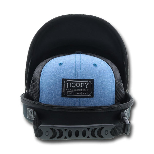 Hooey Cap Carrier - Black - Broken horn