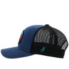 Hooey Punchy Denim/Black Cap - Broken horn