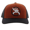 Strap Roughy Rust/Black Cap - Broken horn