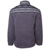 Hooey Mens Sherpa Fleece Pullover Dark Charcoal w/ Grey Serape Pattern - Broken horn