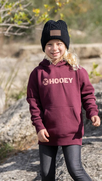 Hooey Youth Girls Core Hoody - Broken horn