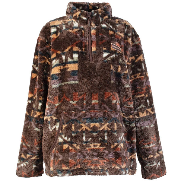Hooey Men's Fleece Pullover - Broken horn
