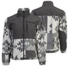 Hooey Youth Jacket Charcoal Full Zip - Charcoal & Grey Aztec Pattern - Broken horn