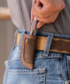 Hooey Classic Roughout - Broken horn