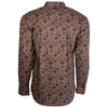 Hooey DOS SOL Pearl Snap Shirt Tan W/Pattern - Broken horn