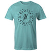 Spur Youth Turquoise T-shirt w/Black Logo - Broken horn