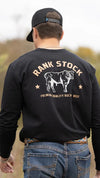 Hooey Charbray Crew Neck Long Sleeve - Broken horn