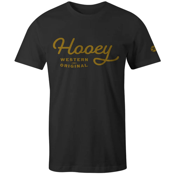 Hooey "OG" Black T-shirt - Broken horn