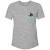 Hooey Ranchero Grey With Teal and Orange Logo - Broken horn