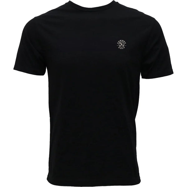 Hooey "Western Swing" Black Cowboy Golf T-shirt - Broken horn