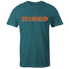 Hooey Youth Teal Heather Rodeo Crew Neck - Broken horn