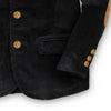 Black Corduroy Blazer - Broken horn