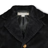 Black Corduroy Blazer - Broken horn