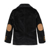 Black Corduroy Blazer - Broken horn