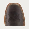 Hyer Codell Boot - Chocolate Denim - Broken horn