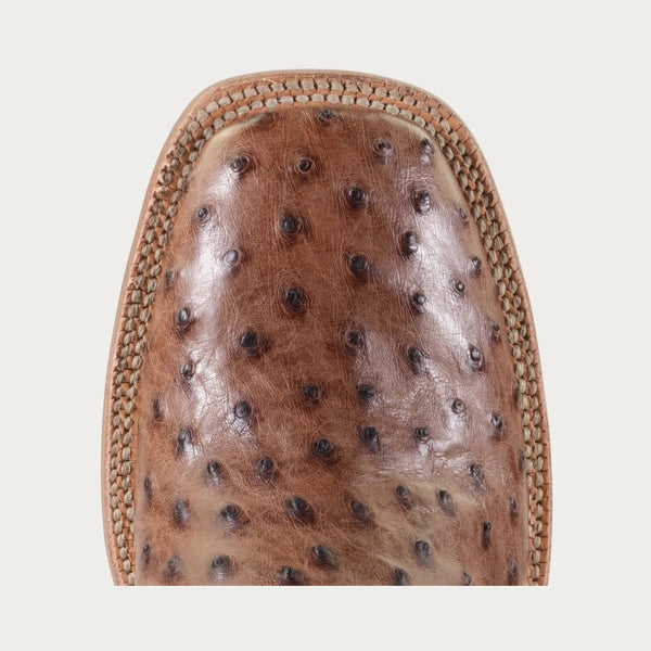 Hyer Jetmore Boot - Tabaco Blue - Broken horn