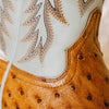 Hyer Harper Boot - Brandy - Broken horn