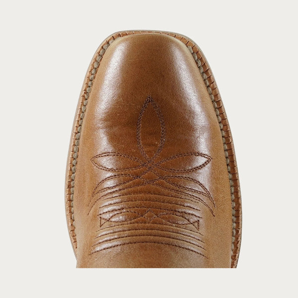 Hyer Leawood Boot - Honey - Broken horn