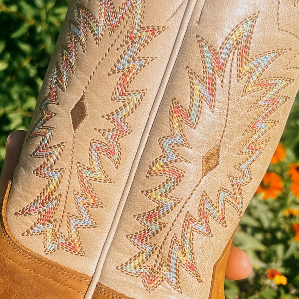 Hyer Mullberry Boot - Clay/Sand - Broken horn