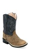 Old West Toddlers Western Boot - Broken horn