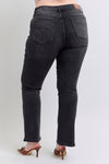 High Waisted Tummy Control Bootcut Jeans - Plus - Broken horn