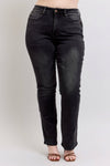 High Waisted Tummy Control Bootcut Jeans - Plus - Broken horn