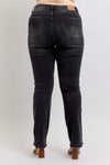 High Waisted Tummy Control Bootcut Jeans - Plus - Broken horn
