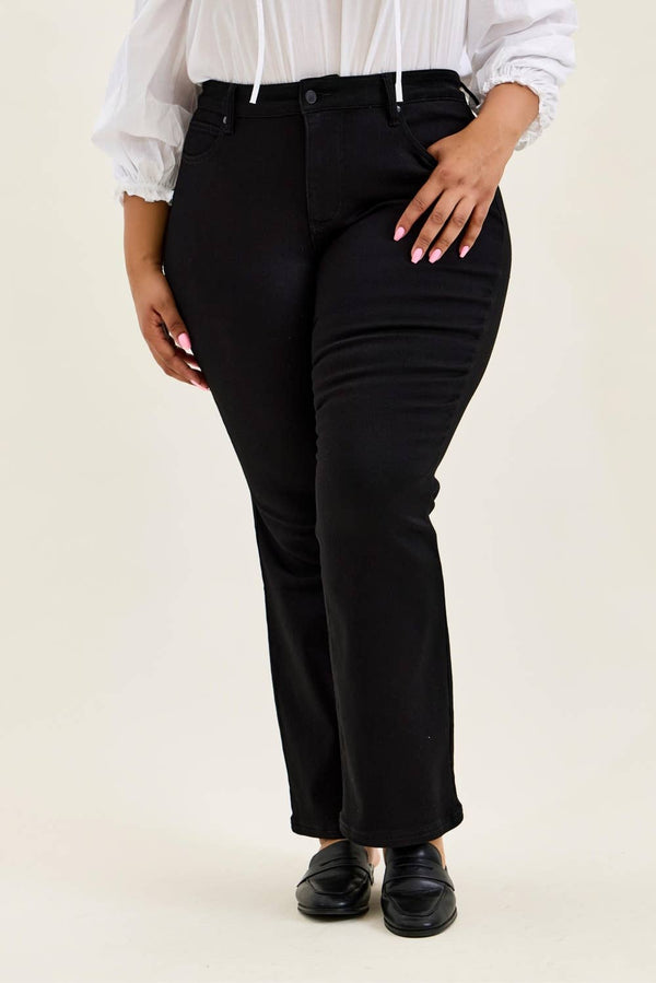 T.C. Bootcut Jean - Plus High Waisted - Broken horn