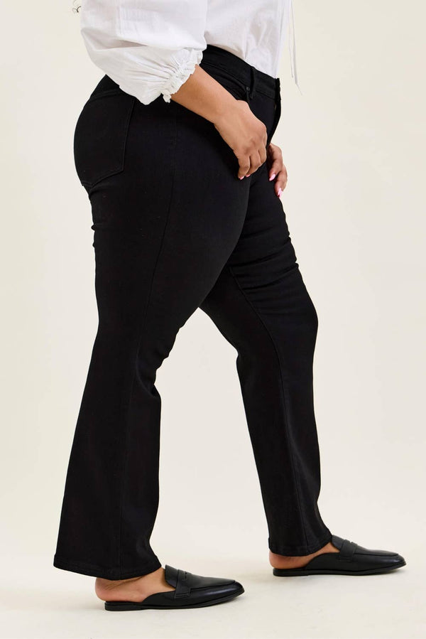 T.C. Bootcut Jean - Plus High Waisted - Broken horn