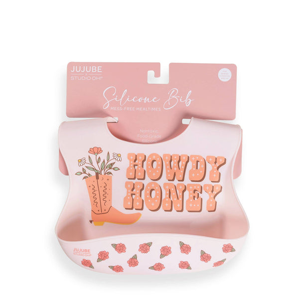 Silicone Bib Bloomin' Boot - Broken horn