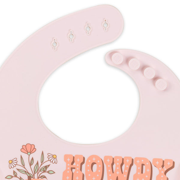 Silicone Bib Bloomin' Boot - Broken horn