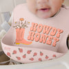 Silicone Bib Bloomin' Boot - Broken horn