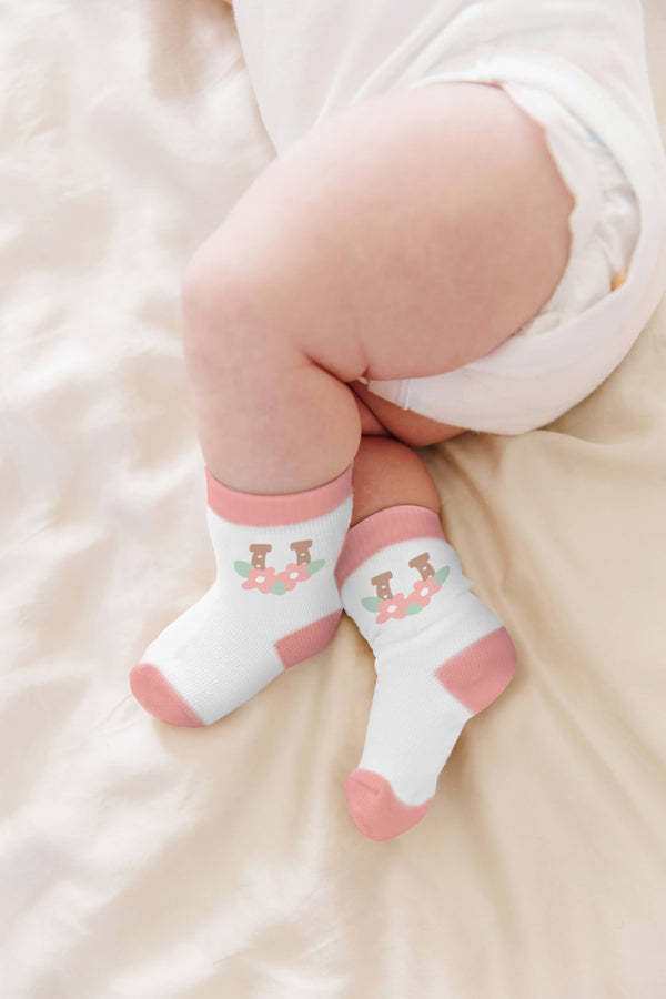 Baby Socks Trio  Bloomin' Boot - Broken horn