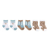 Baby Socks Trio Howdy Partner Blue - Broken horn