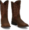 Justin Chet Boot Square Toe - Broken horn